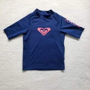 ROXY toddler rashguard, size 4